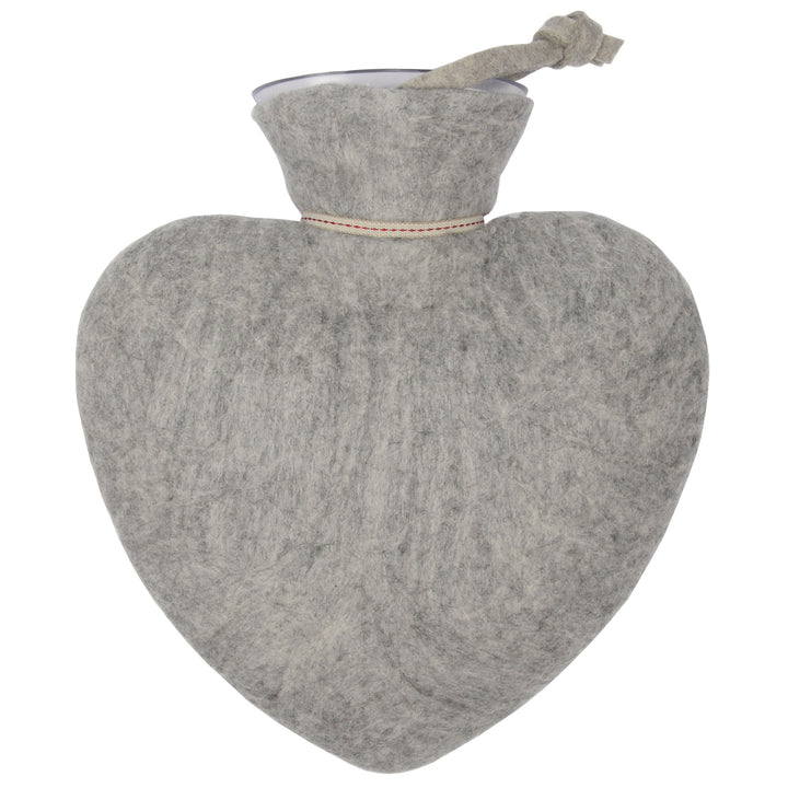 Dorothee Lehnen Herzwärmflasche Friends Grau Meliert