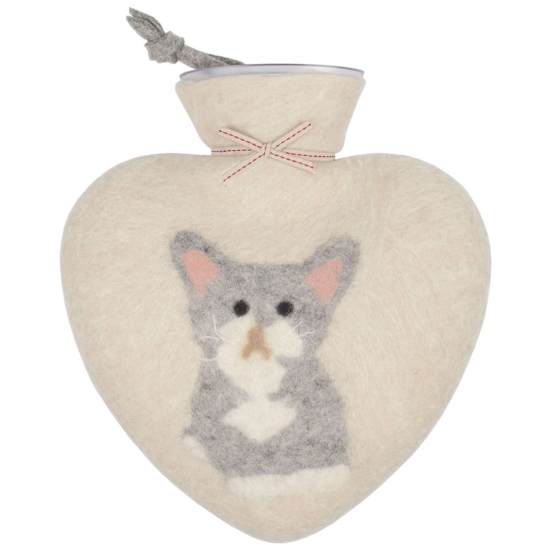 Dorothee Lehnen Herzwärmflasche Kitty Wollweß