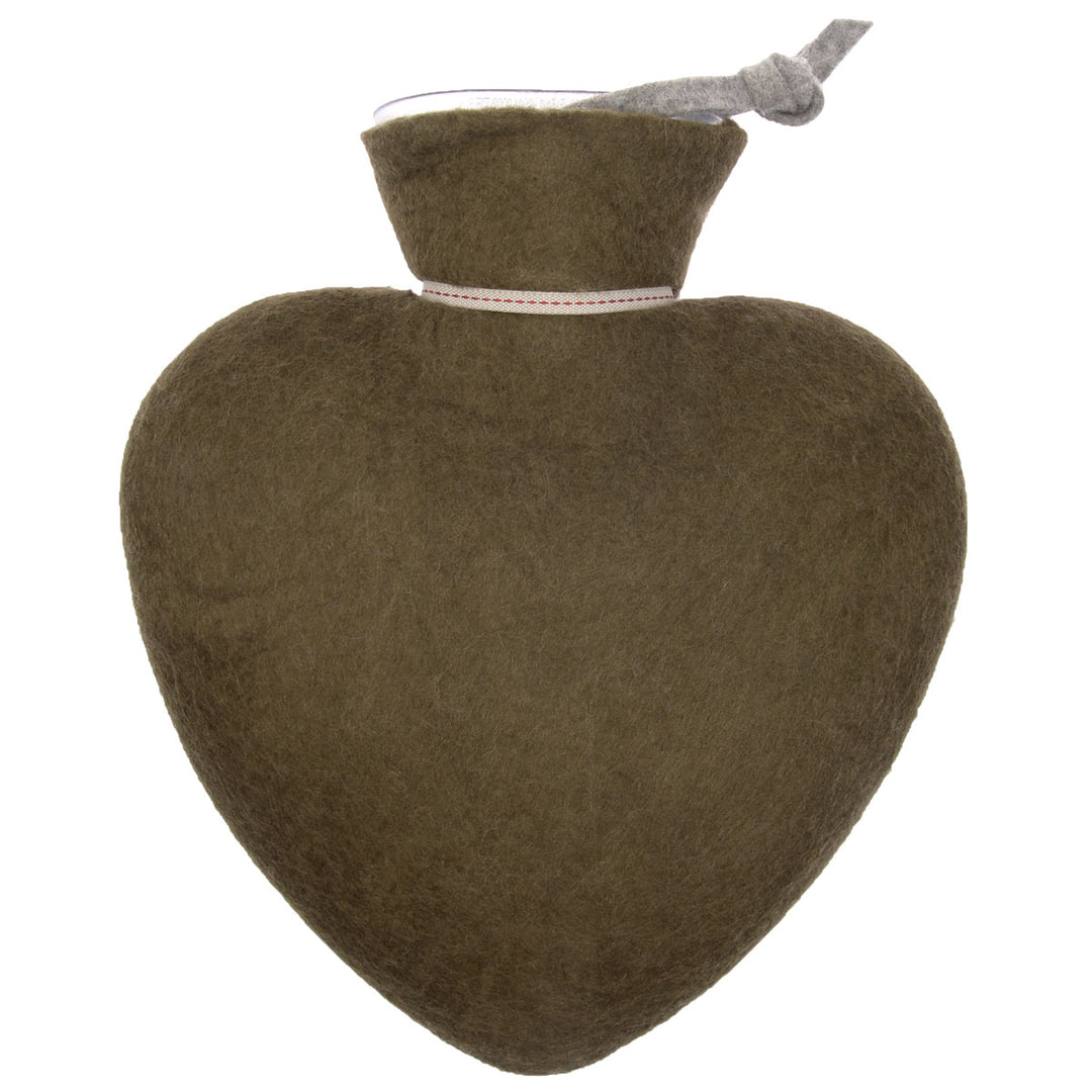 Dorothee Lehnen Herzwärmflasche Platzhirsch Grün