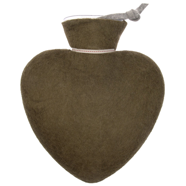 Dorothee Lehnen Herzwärmflasche Platzhirsch Grün