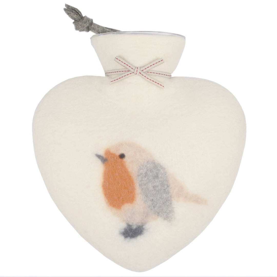 Dorothee Lehnen Herzwärmflasche Rotkehlchen