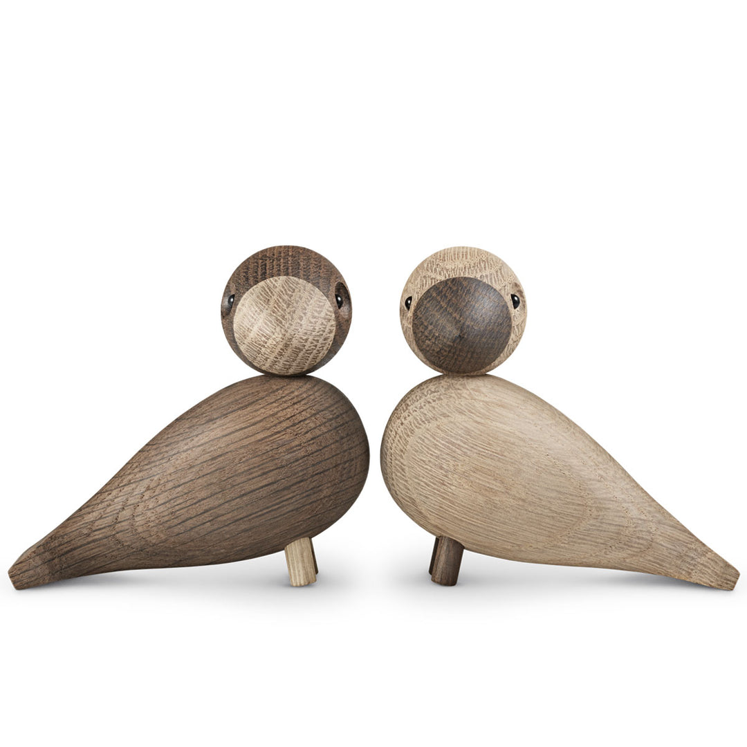 Kay Bojesen Holzvögel Unzertrennliche