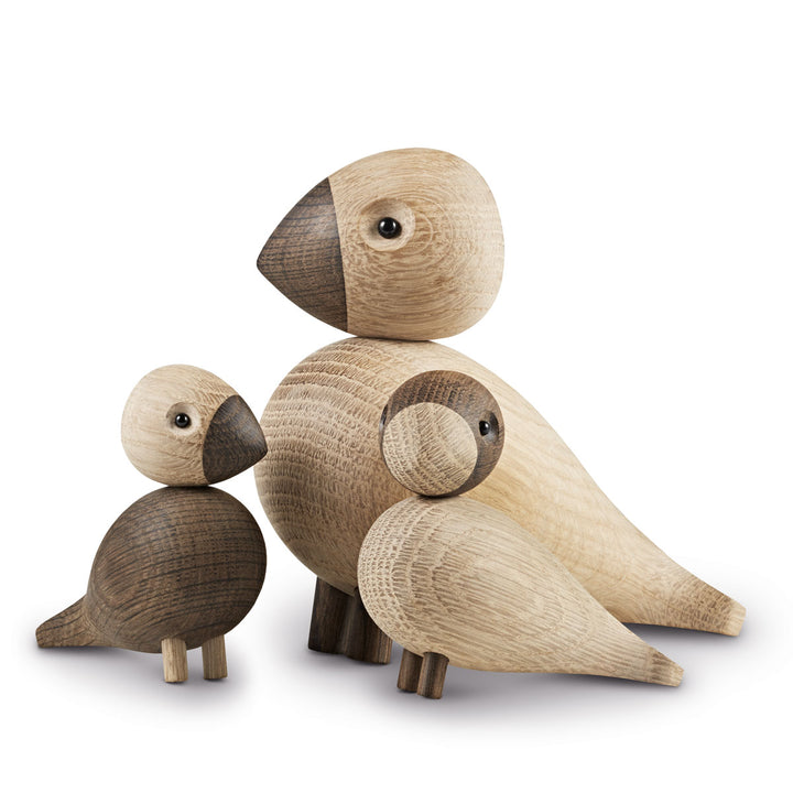 Kay Bojesen Holzvögel Unzertrennliche