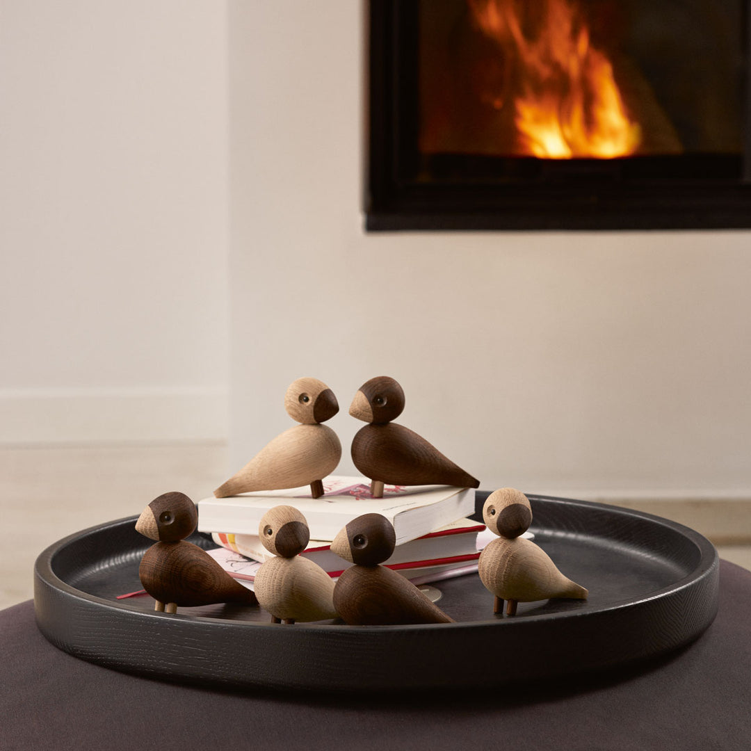 Kay Bojesen Holzvögel Unzertrennliche