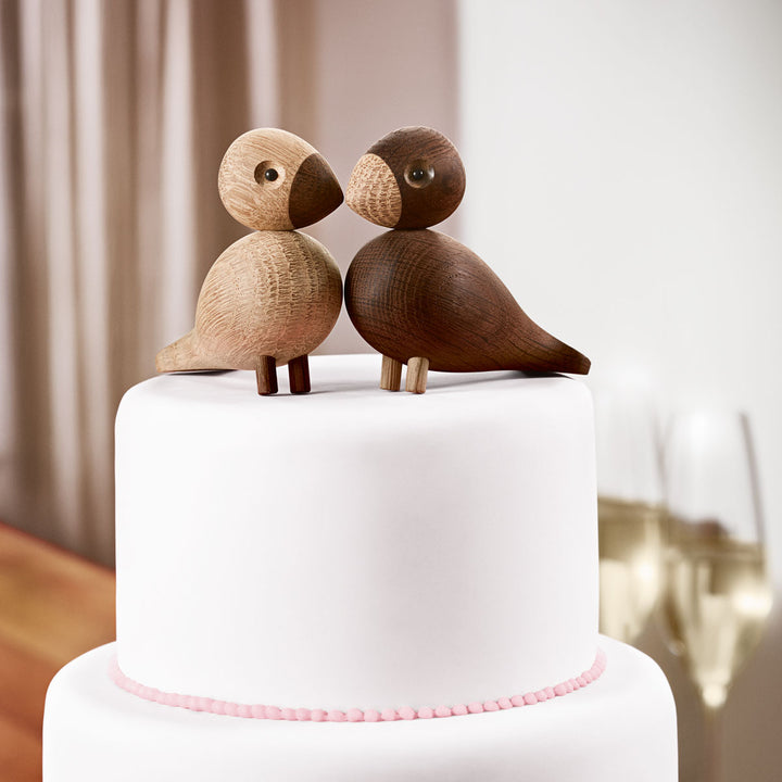 Kay Bojesen Holzvögel Unzertrennliche