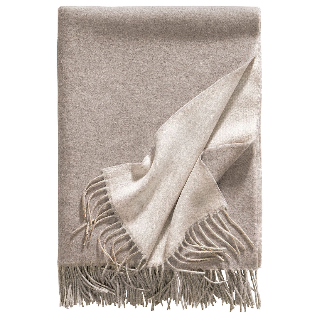 Eagle Products Kaschmirdecke Alassio Weiß/Natur