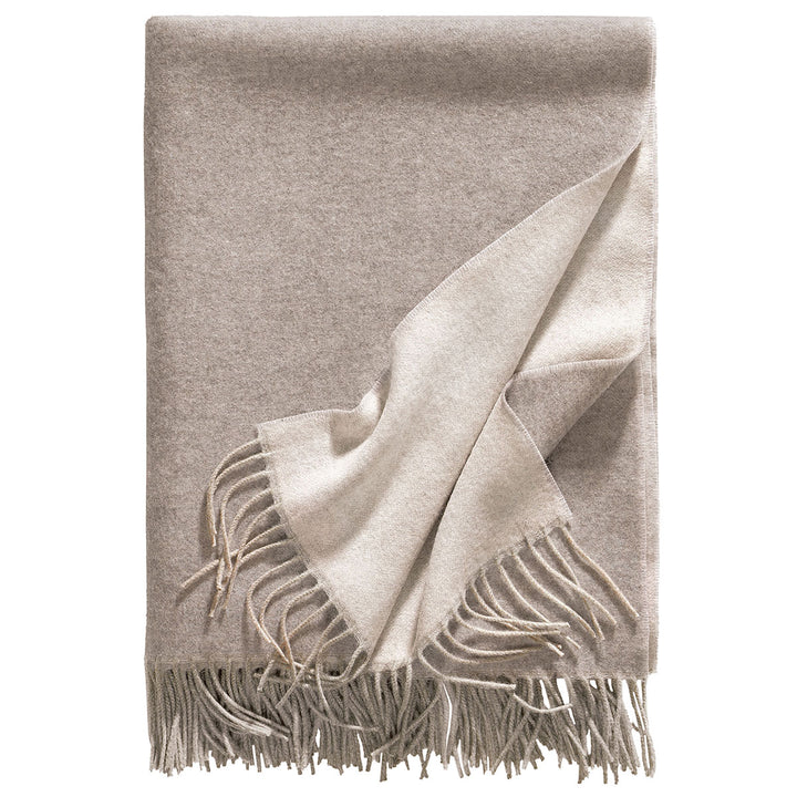 Eagle Products Kaschmirdecke Alassio Weiß/Natur