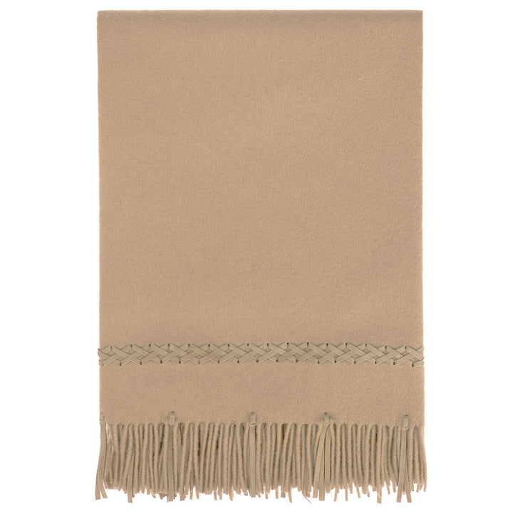 Katrin Leuze Kaschmirdecke mit Ziegenvelours