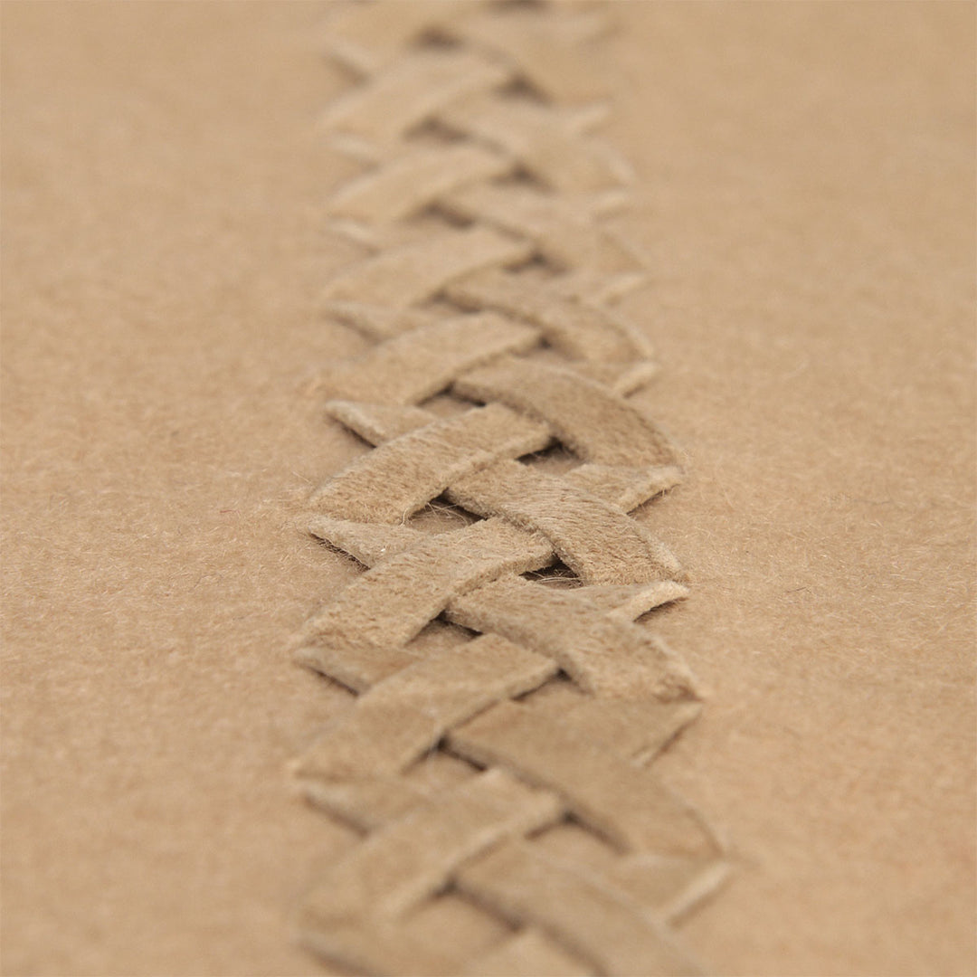 Katrin Leuze Kaschmirdecke mit Ziegenvelours