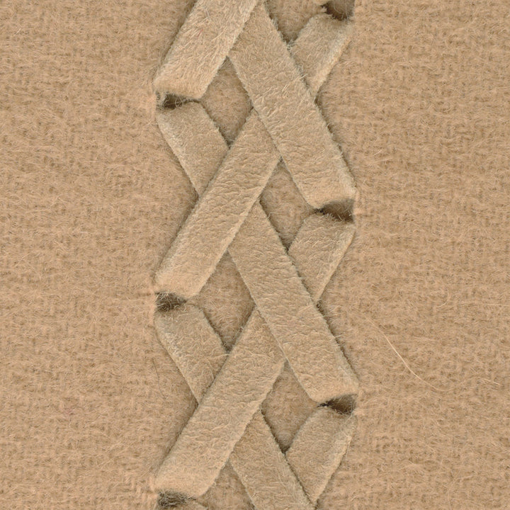 Katrin Leuze Kaschmirdecke mit Ziegenvelours