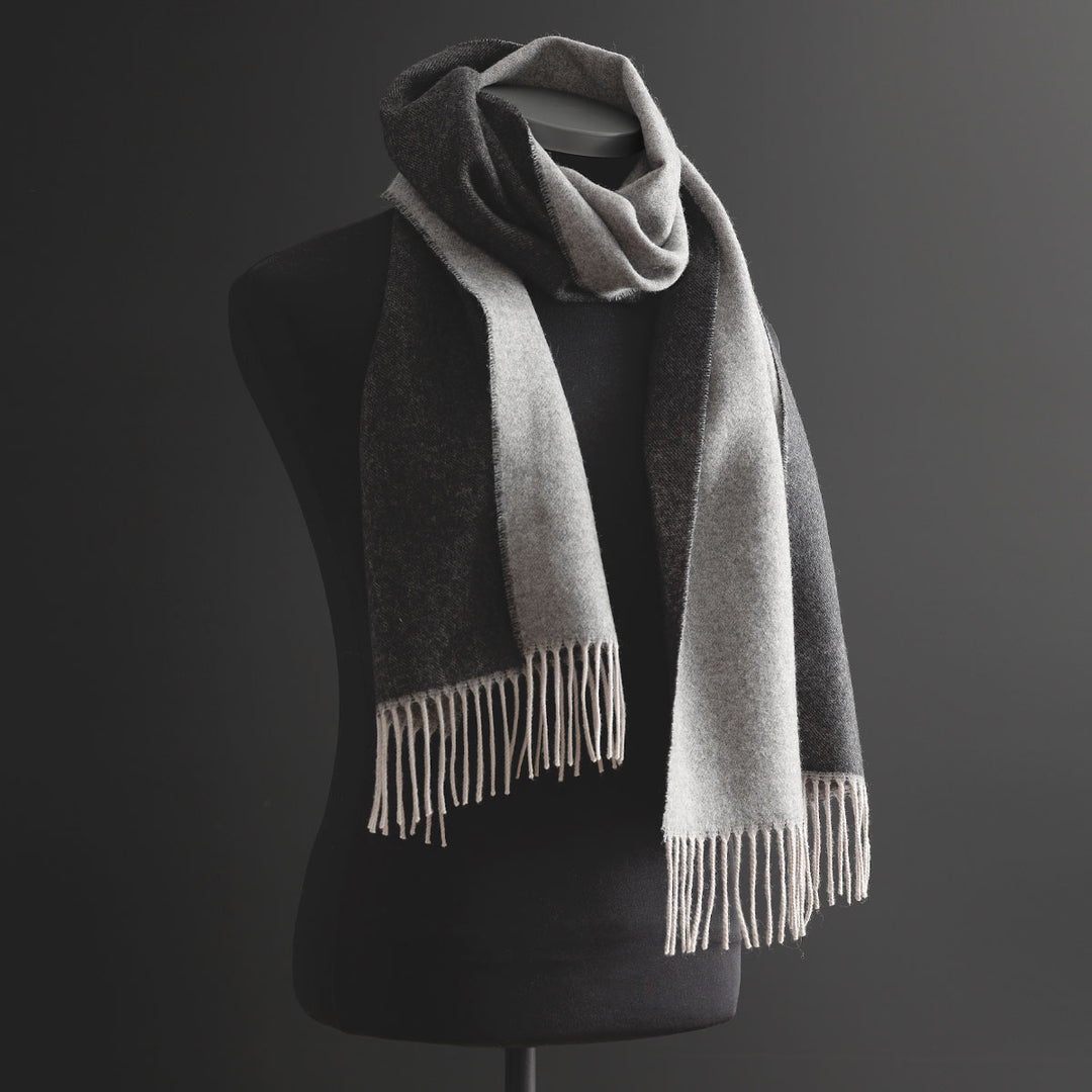 Eagle Products Kaschmirschal Phil Schwarz/Grau
