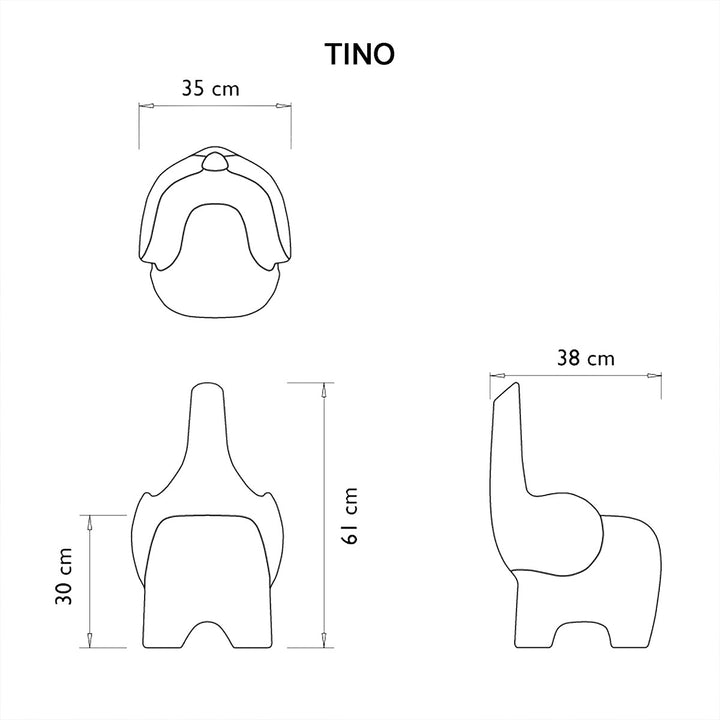 MyYour Kinderstuhl Tino Anthrazit