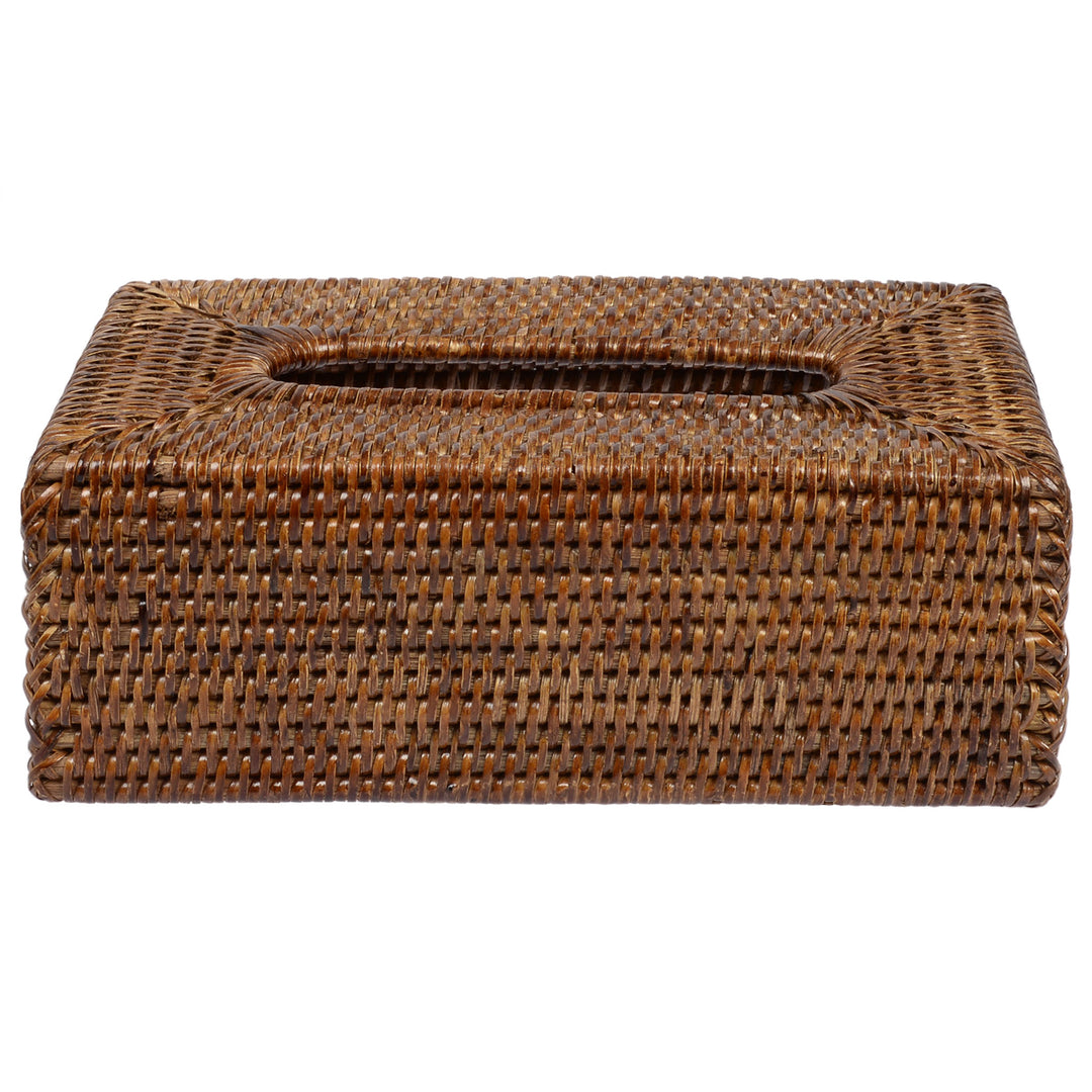 Fiolini Kosmetiktuchbox Rechteckig Rattan 