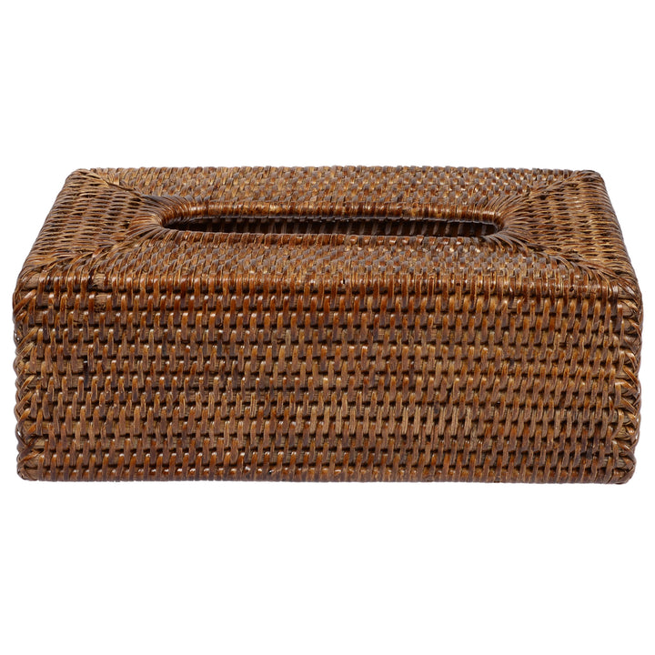 Fiolini Kosmetiktuchbox Rechteckig Rattan 