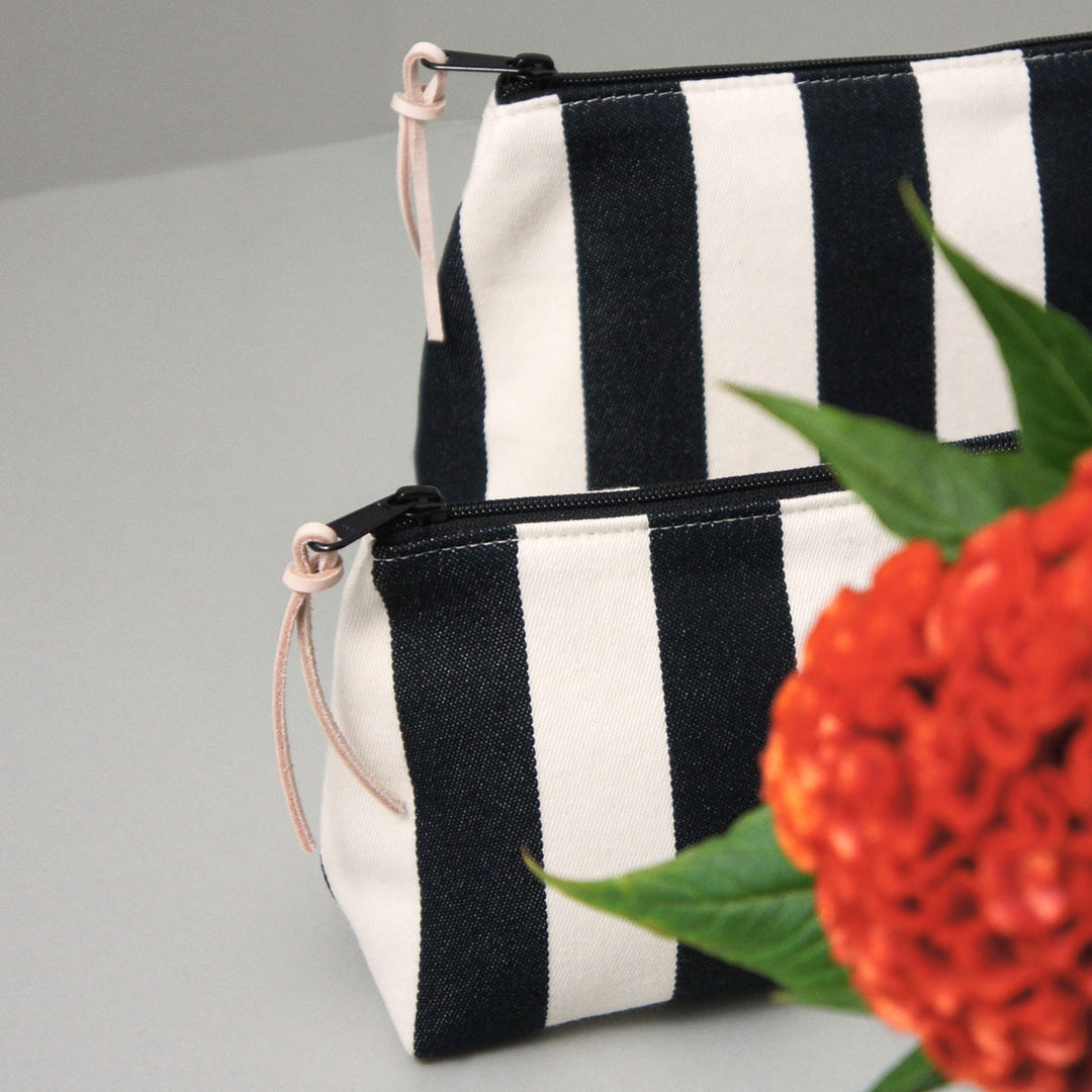 Gyllstad Kosmetiktasche Nora L Schwarz/Weiß