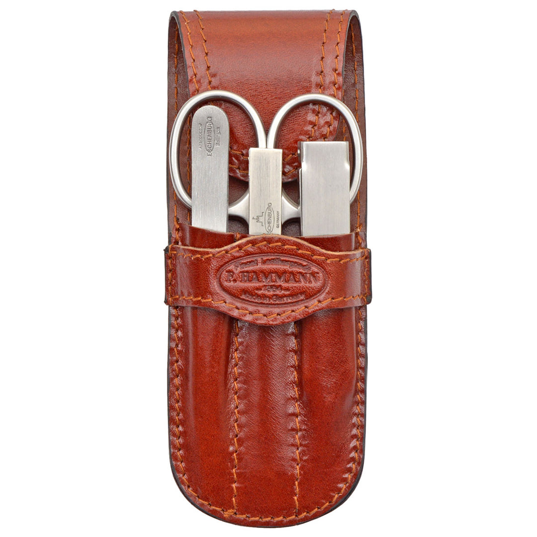 F. Hammann Maniküre Set Classico Braun