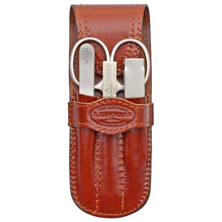 F. Hammann Maniküre Set Classico Braun