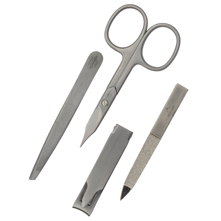 F. Hammann Maniküre Set Classico Braun