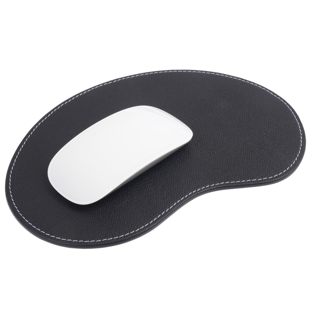 GioBagnara Mauspad Nello Leder Schwarz