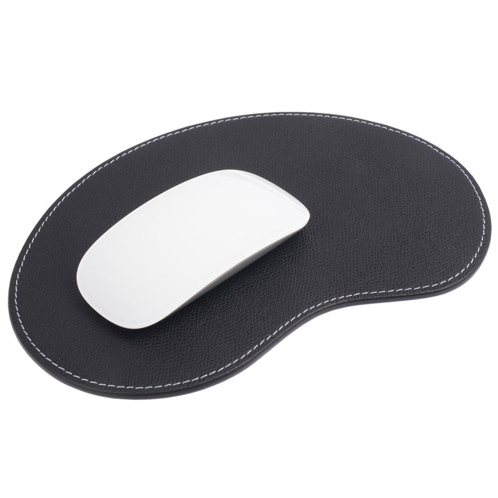 GioBagnara Mauspad Nello Leder Schwarz