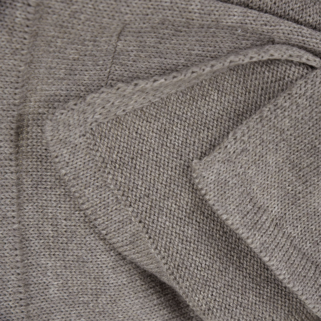 Lenz & Leif Merino Schal Beige