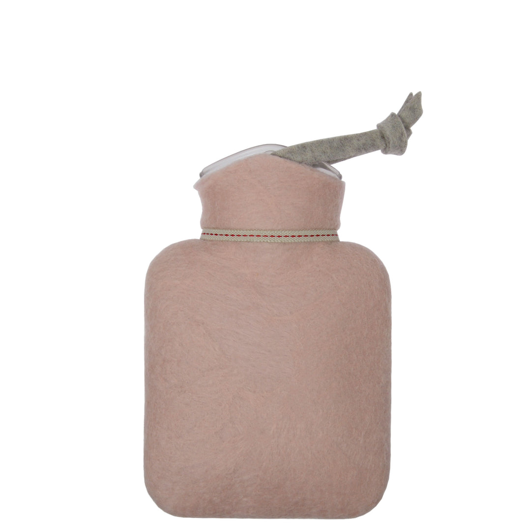 Dorothee Lehnen Miniwärmflasche Herzmotiv Dusty Rose