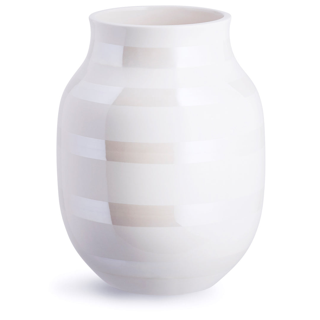 Kähler Design Omaggio Vase Perlmutt 20cm