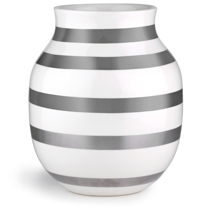 Kähler Design Omaggio Vase Silber 20cm