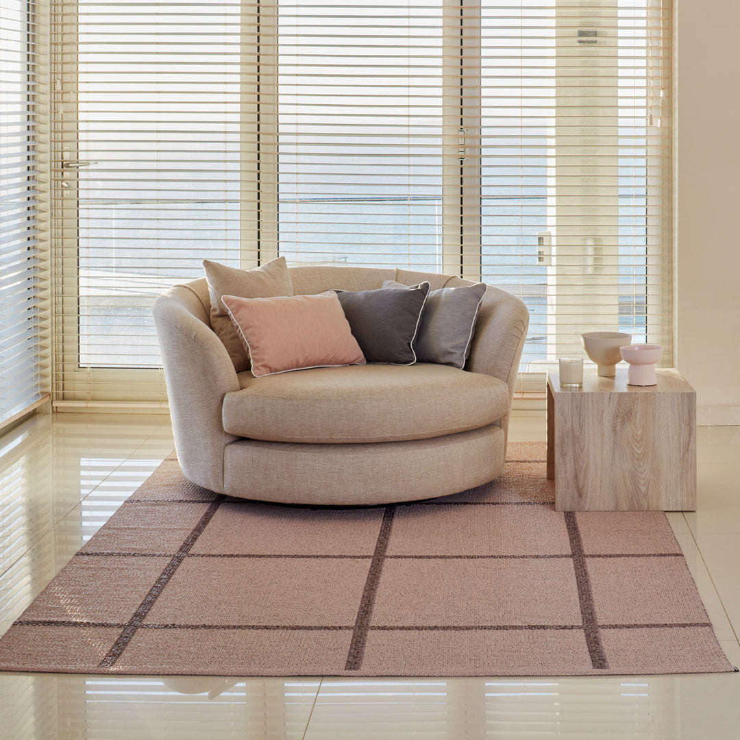 Pappelina Outdoor Kissen Sunny Pale Rose