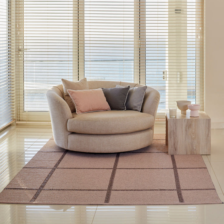 Pappelina Outdoor Kissen Sunny Pale Rose