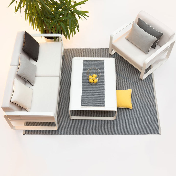 Pappelina Outdoor Kissen Sunny Storm