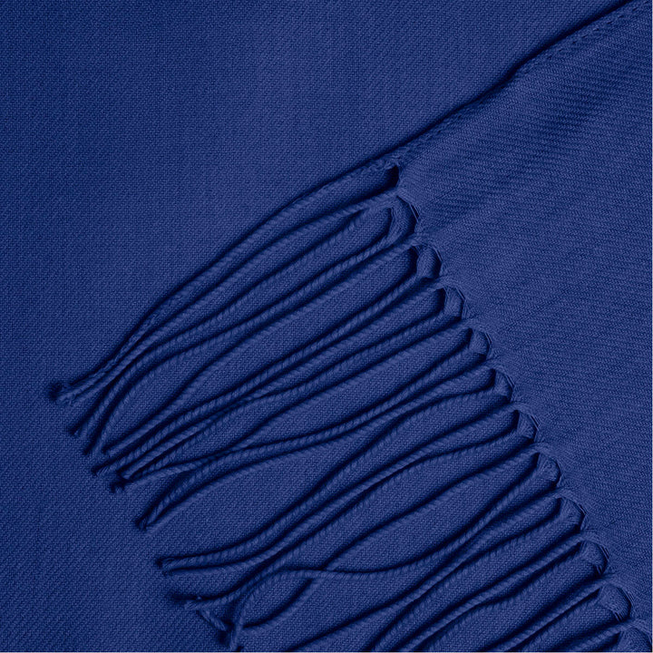Fiolini Pashmina Schal Indigoblau
