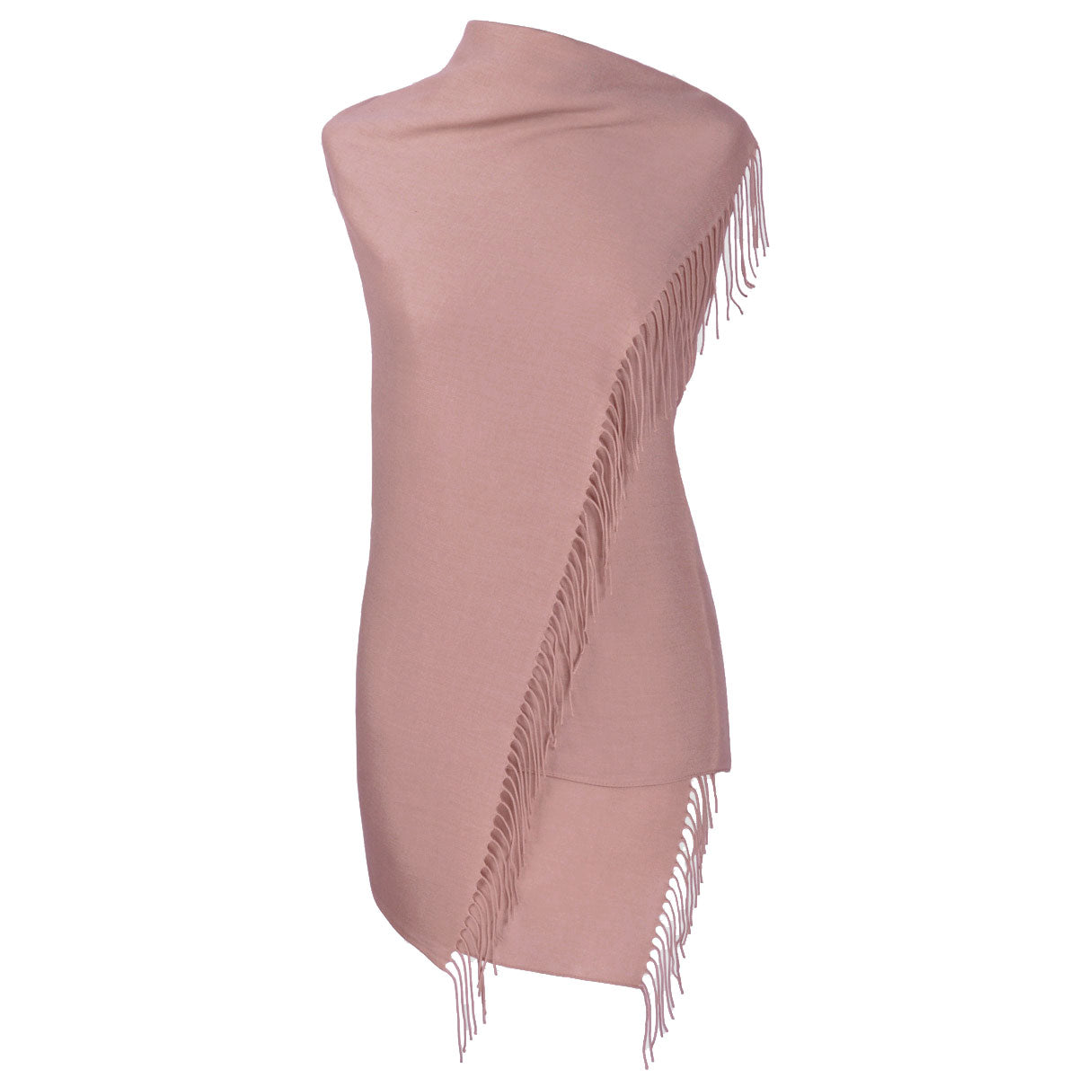 fiolini Pashmina Schal – 80 × 200 cm mauve