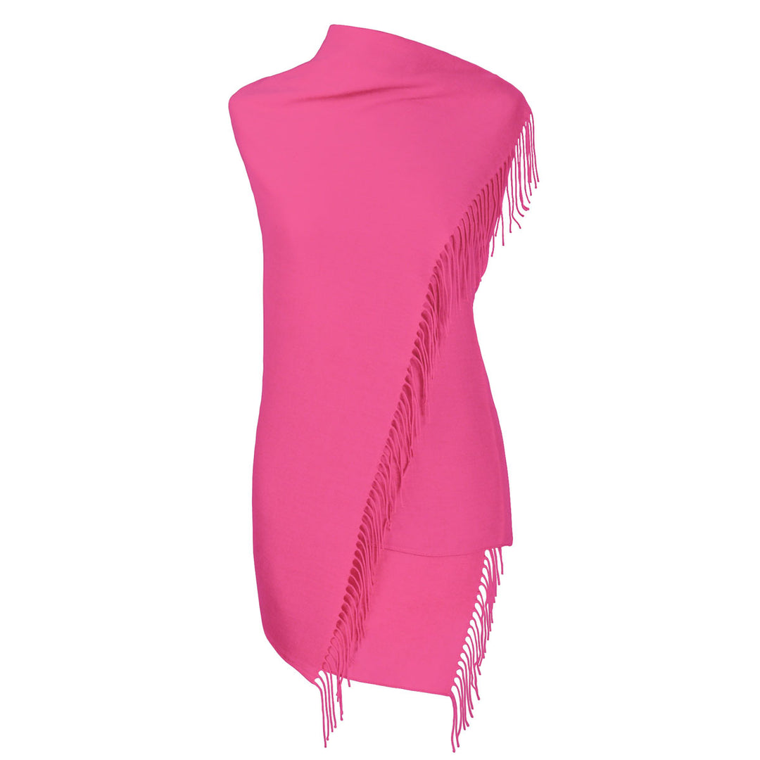 fiolini Pashmina Schal – 80 × 200 cm pink