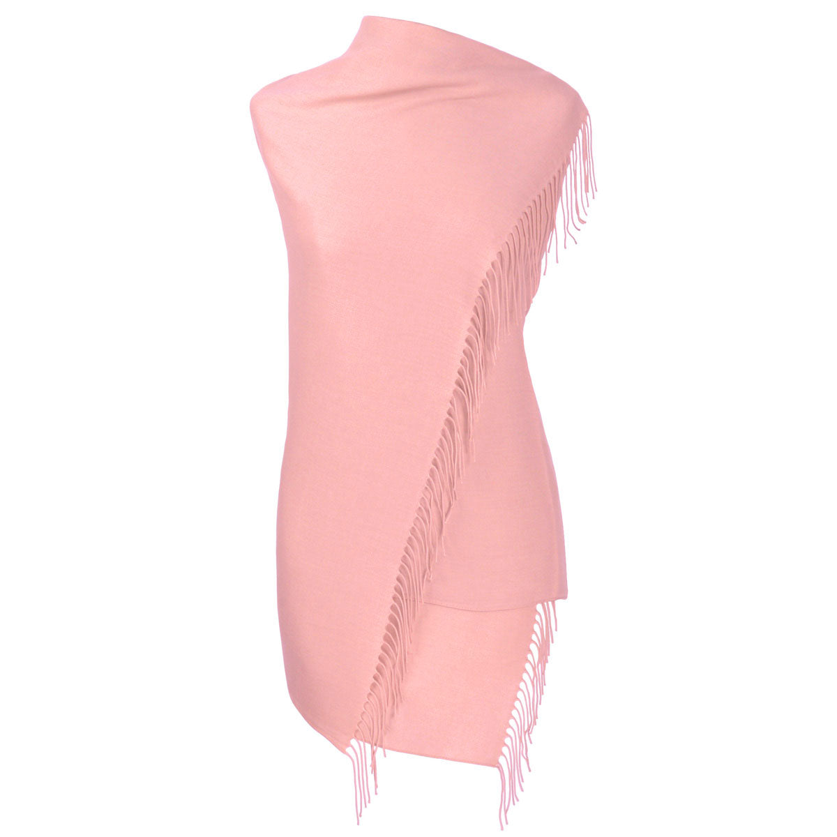 fiolini Pashmina Schal – 80 × 200 cm rosa