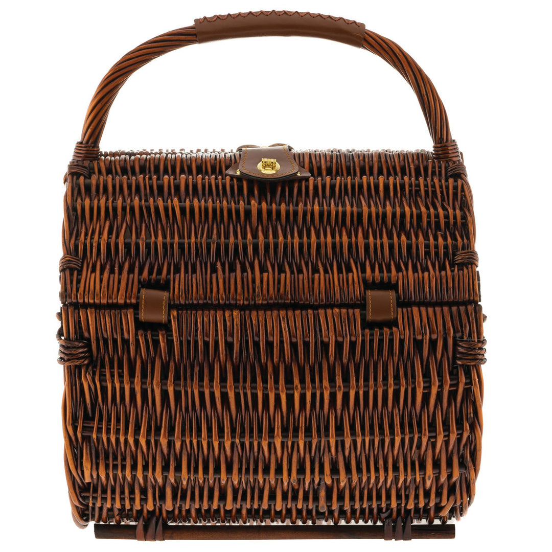 Alessi Picknick-Set Dressed En Plein Air für geschlossen aus rattan