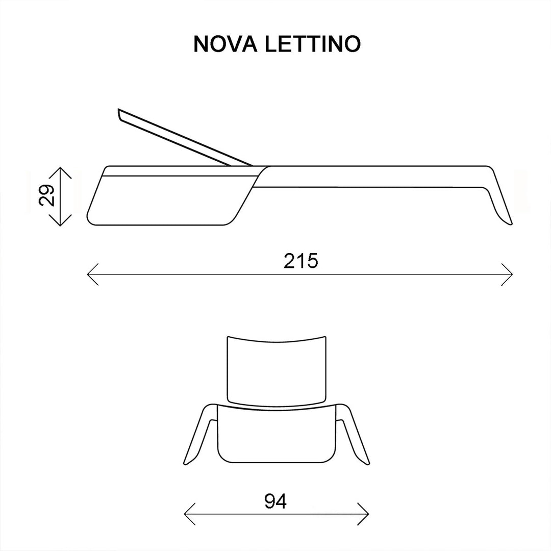 MyYour Poolliege Nova Lettino
