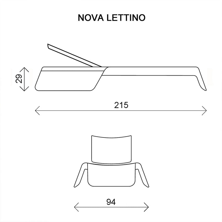 MyYour Poolliege Nova Lettino