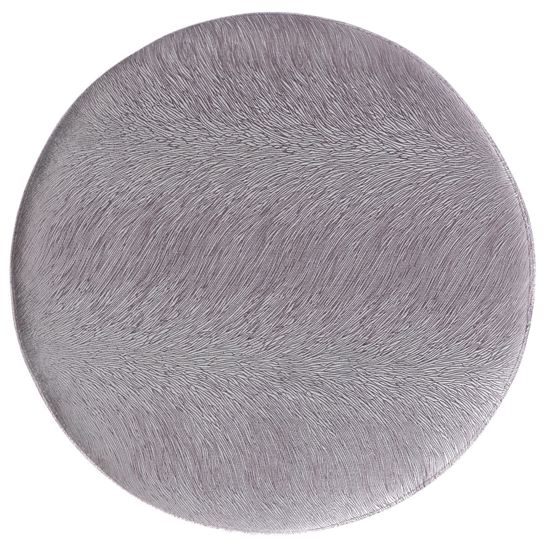 De Kussenfabriek Pouf Silber/Grau