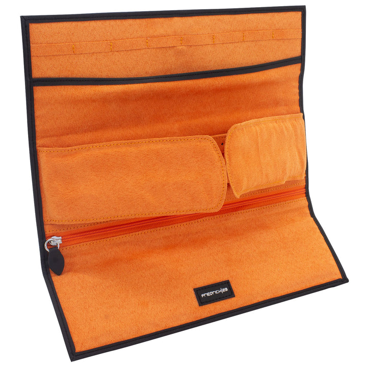 Friedrich23 Schmuckrolle Boho Schwarz geöffnet