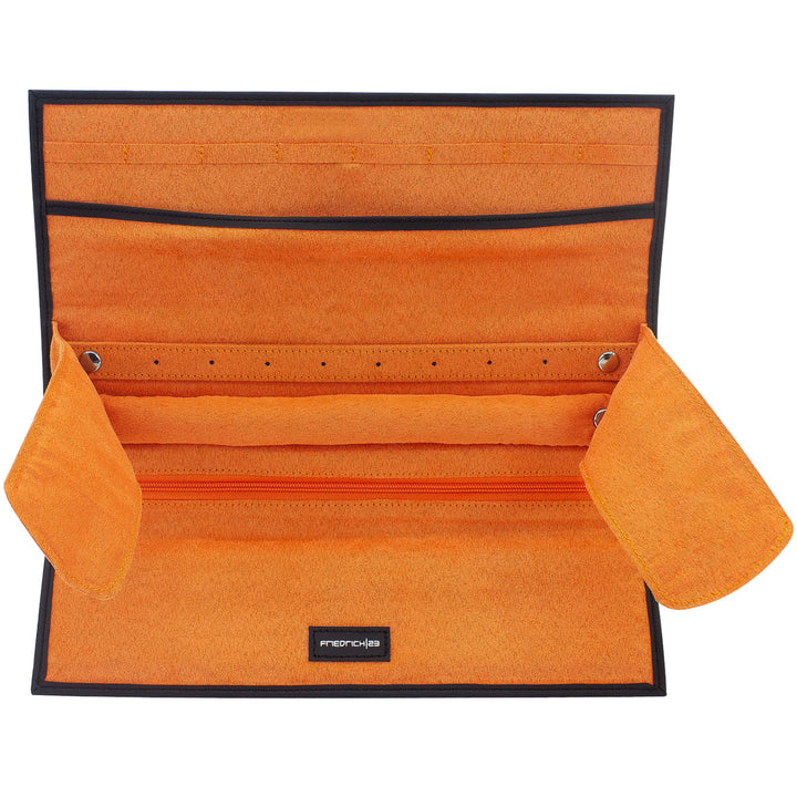 Friedrich23 Schmuckrolle Boho Schwarz geöffnet