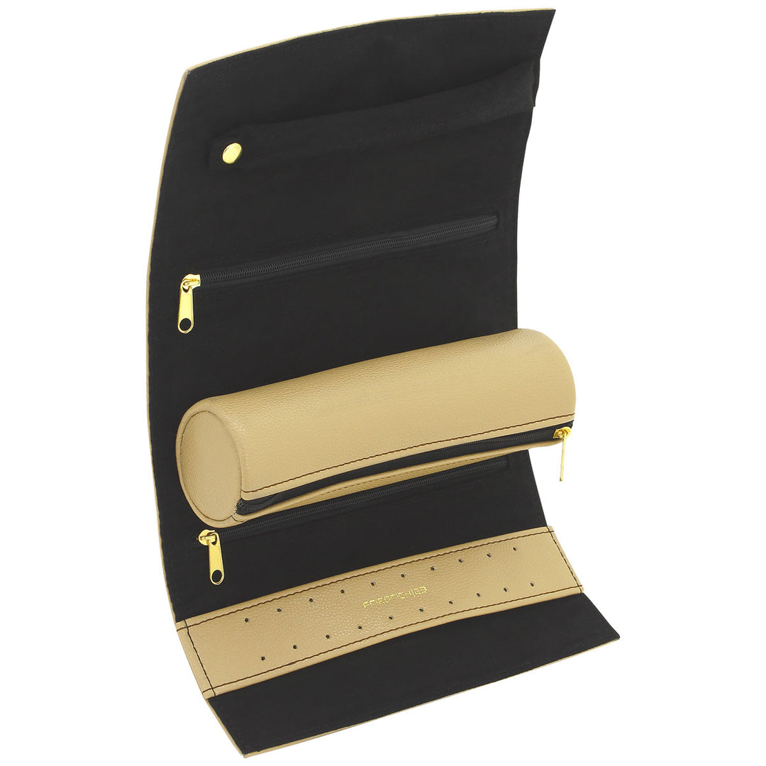Friedrich23 Schmuckrolle Ascot Beige geöffnet