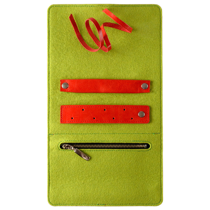 Papoutsi Schmuckrolle Sophia Rot