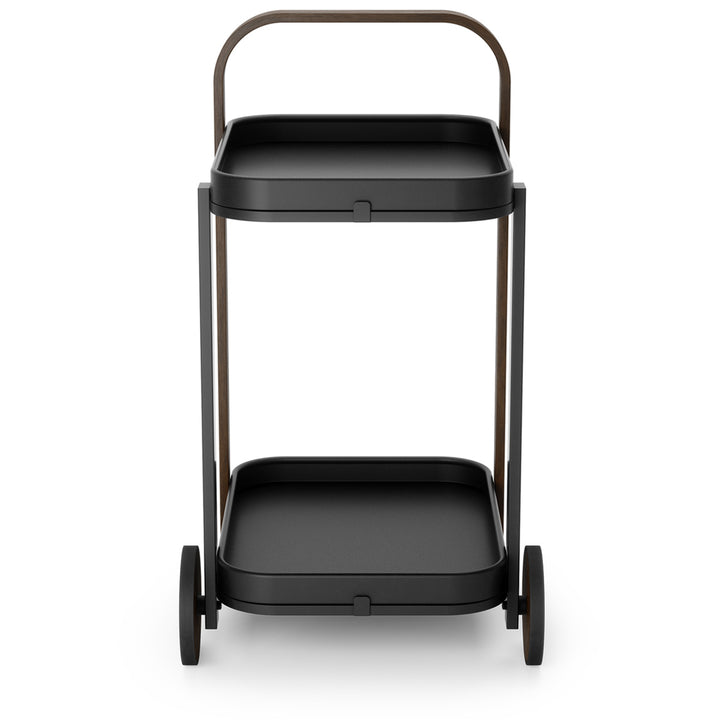 Umbra Servierwagen Bellwood Schwarz/Walnuss