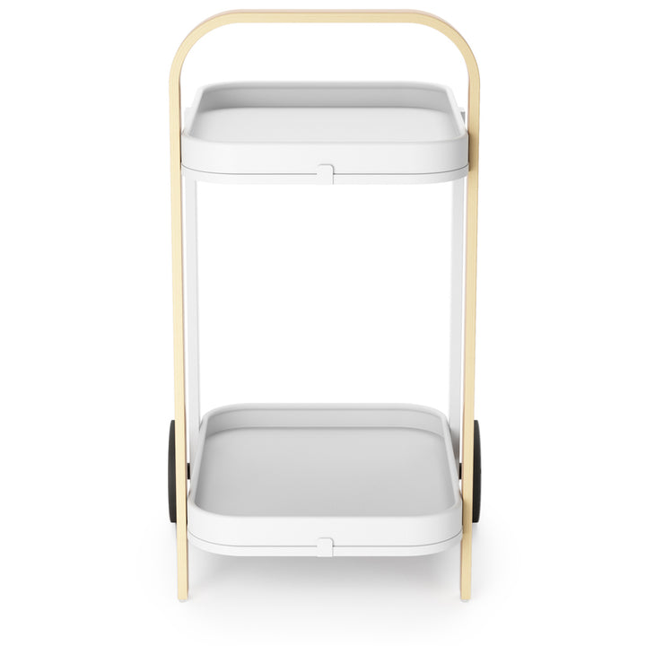 Umbra Servierwagen Bellwood Weiß/Natur