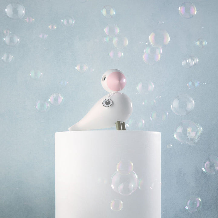 Kay Bojesen Singvogel Love Weiß / Rosa