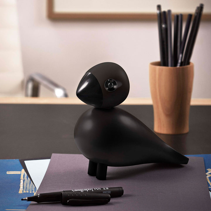 Kay Bojesen Singvogel Ravn Klein Schwarz