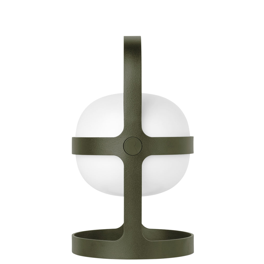 Rosendahl Soft Spot Solar Leuchte Olivgrün 25 cm