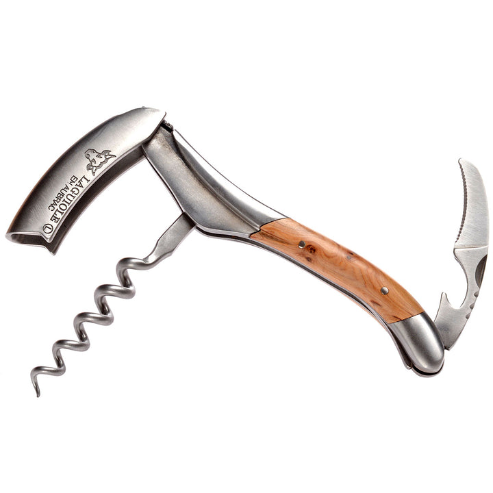 LAGUIOLE en Aubrac Sommeliermesser Wacholderholz