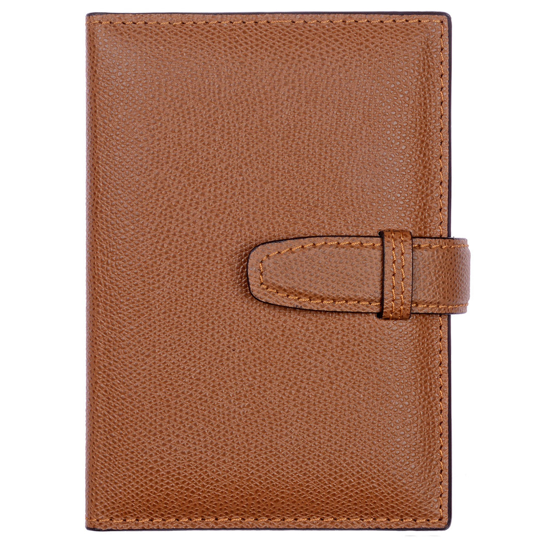 GioBagnara Spielkarten Etui Jolly Leder Braun